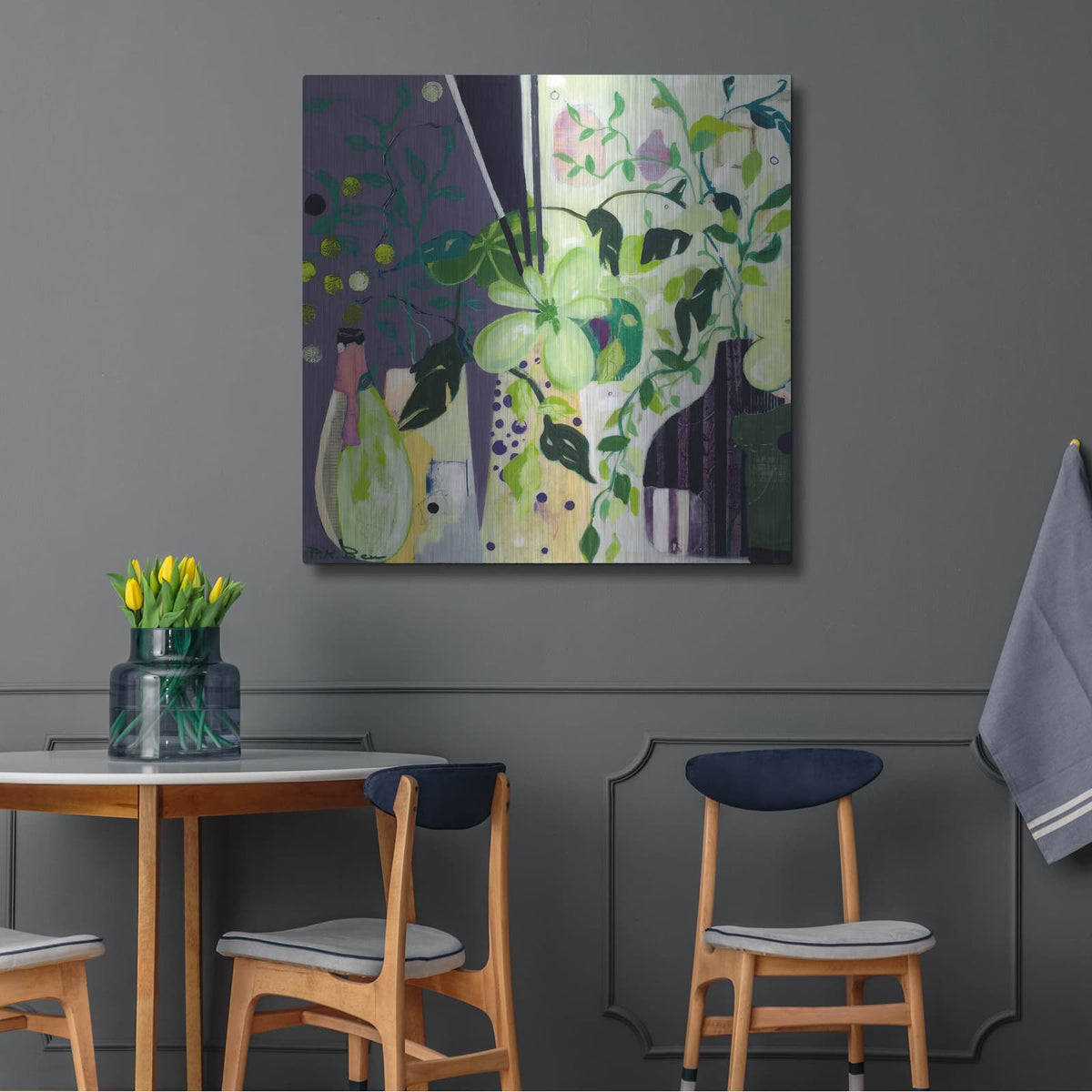 'Constance' by Pamela Beer – Metal Wall Art, 36x36 room view