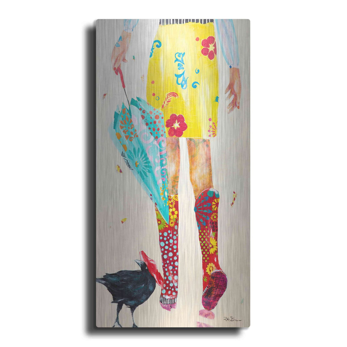 'Rainy Day Companions' by Pamela Beer – Metal Wall Art