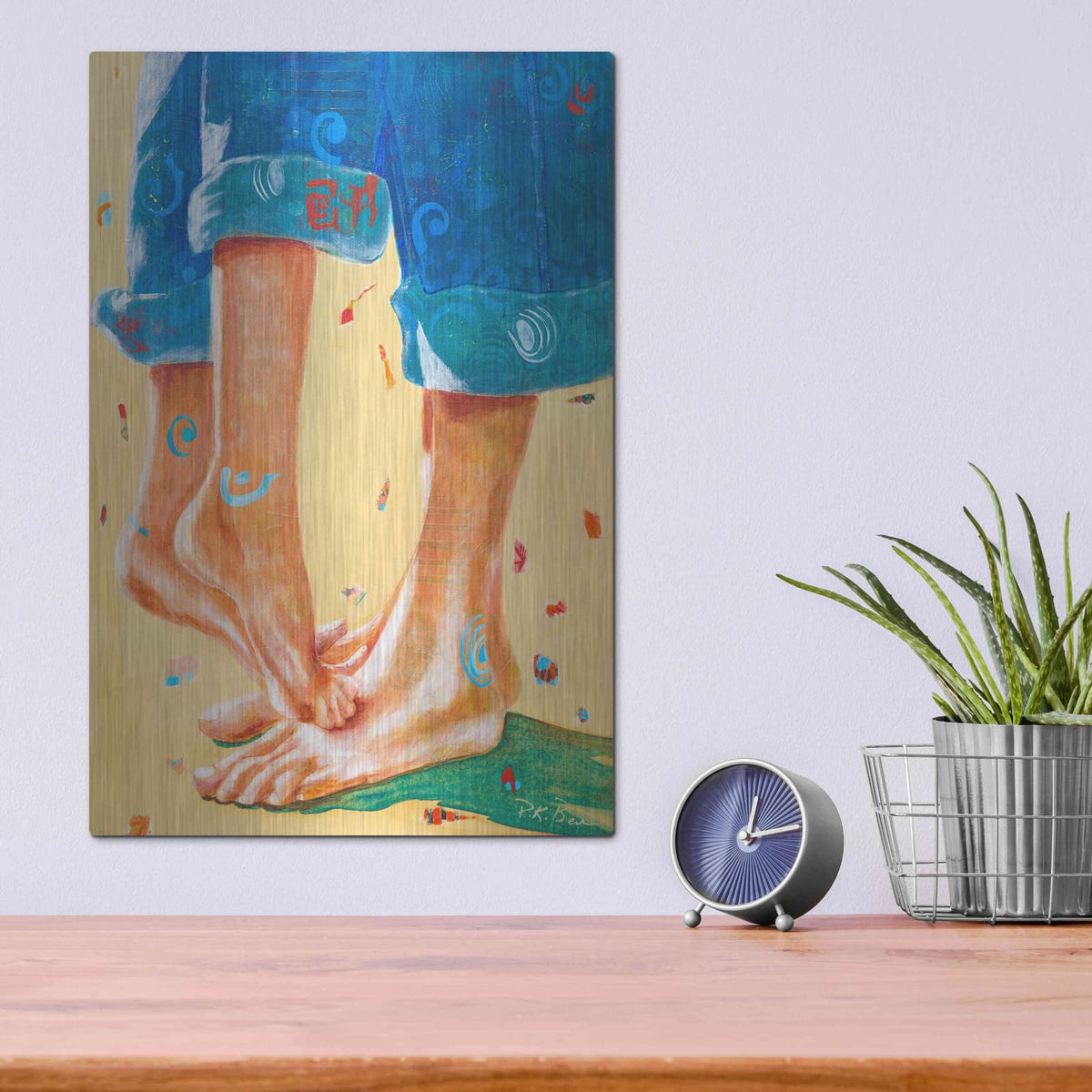 'Better Together' by Pamela Beer – Metal Wall Art, 12x16 room view