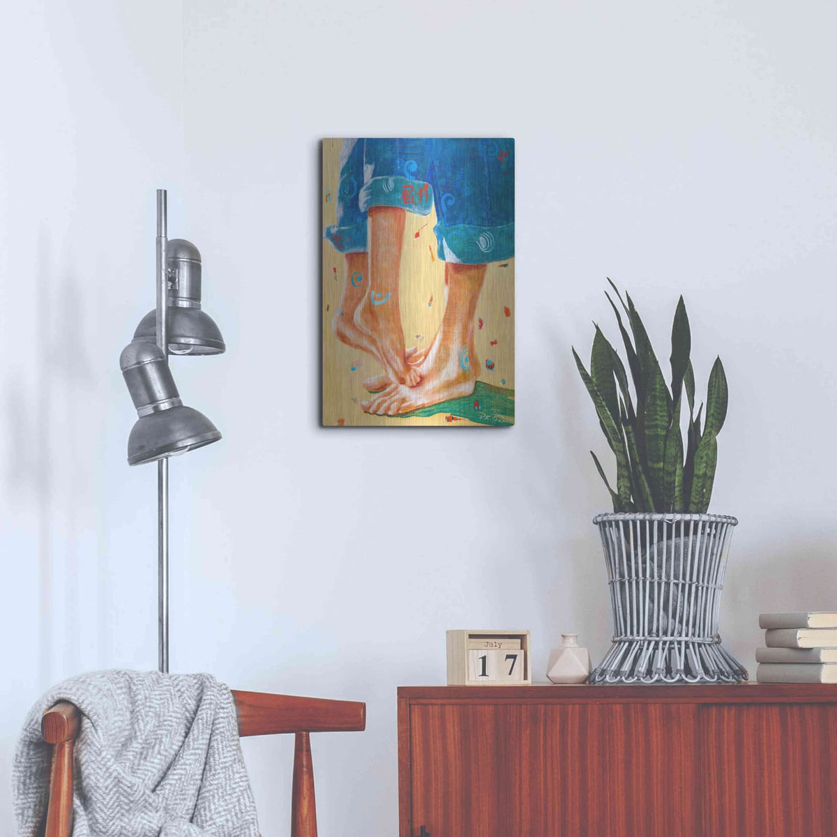 'Better Together' by Pamela Beer – Metal Wall Art, 16x24 room view