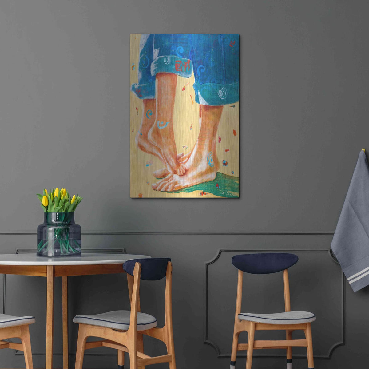 'Better Together' by Pamela Beer – Metal Wall Art, 24x36 room view