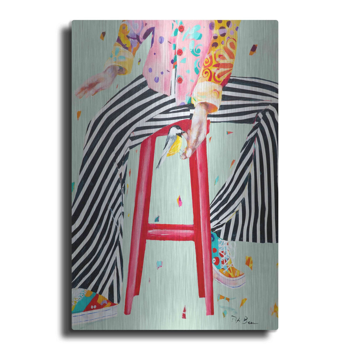 'The Storyteller' by Pamela Beer – Metal Wall Art