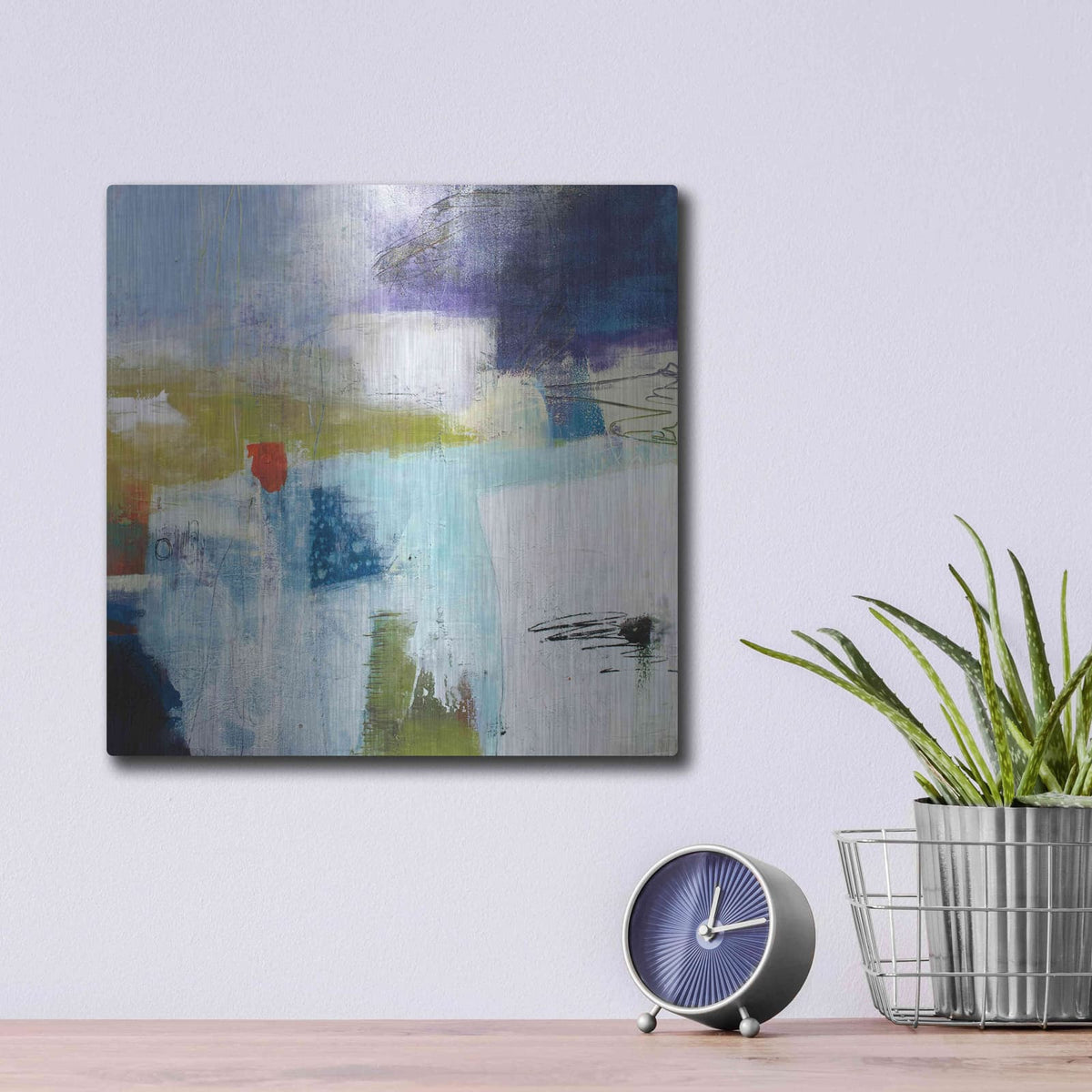 'Assurance' by Pamela Beer – Metal Wall Art, 12x12 room view