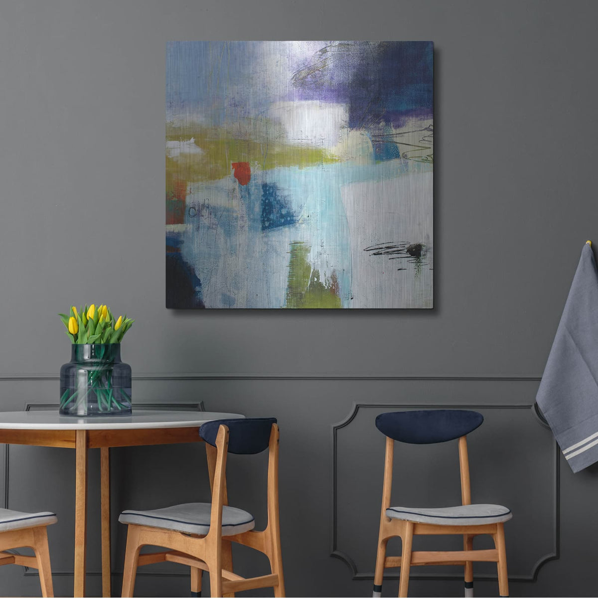 'Assurance' by Pamela Beer – Metal Wall Art, 36x36 room view