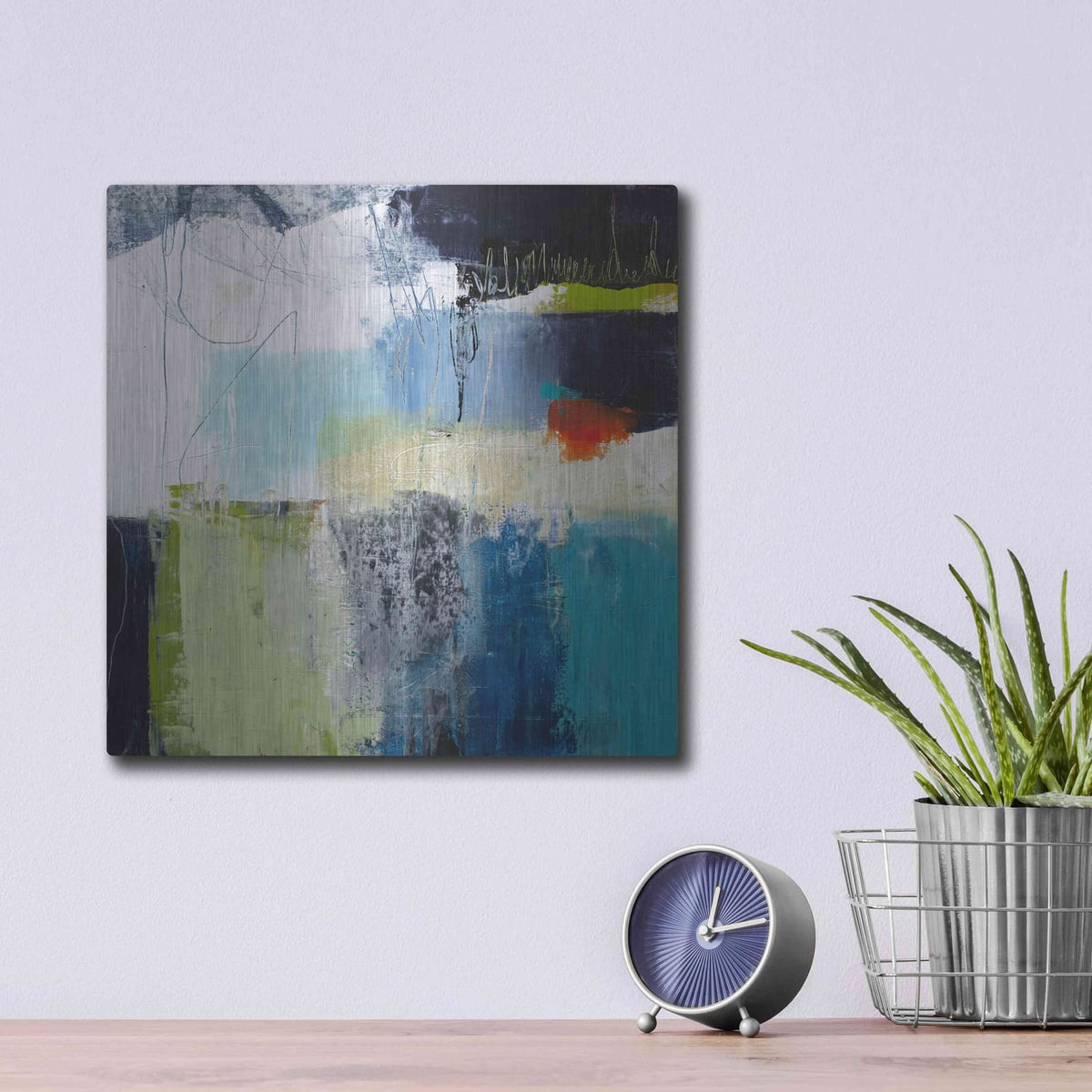 'Belief' by Pamela Beer – Metal Wall Art, 12x12 room view