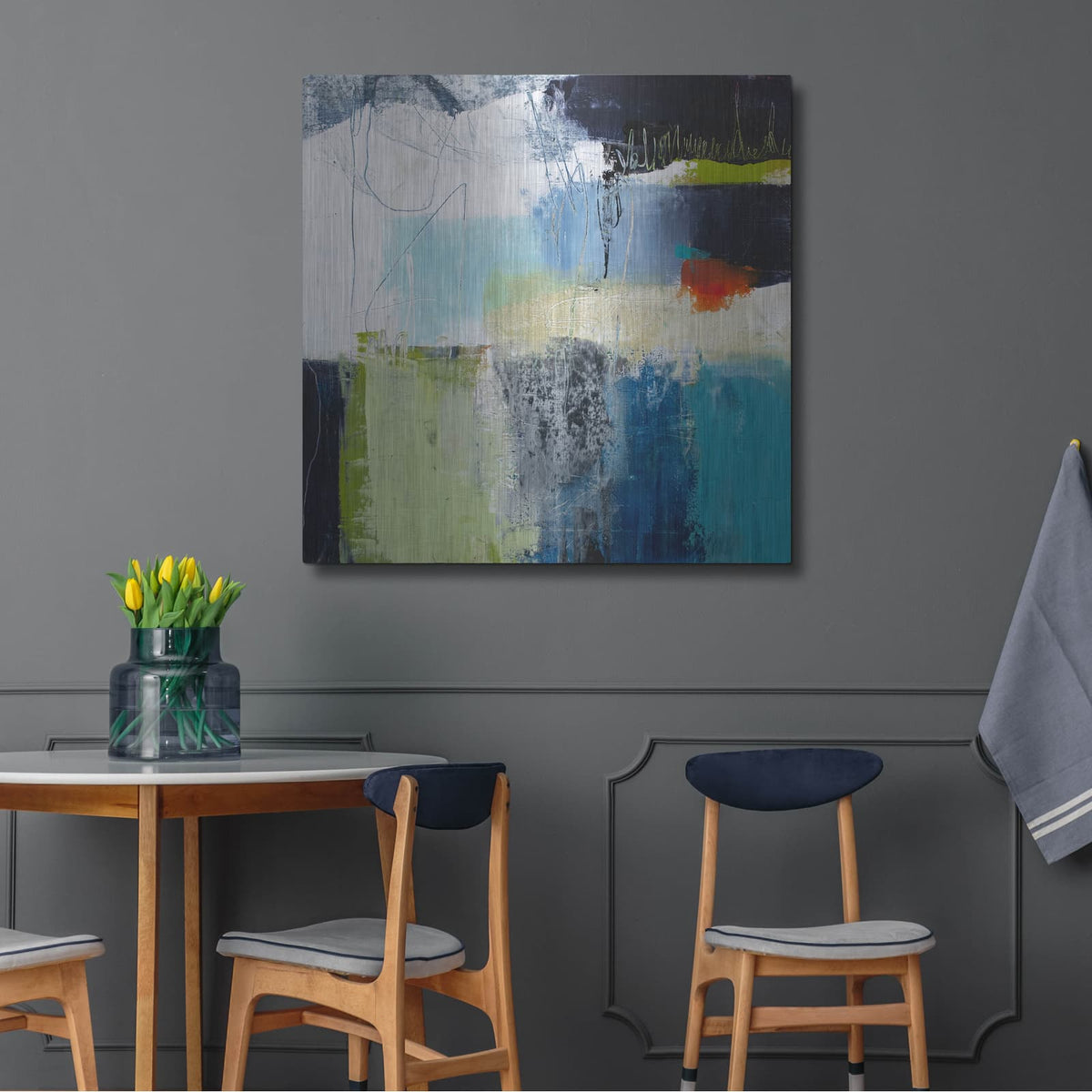 'Belief' by Pamela Beer – Metal Wall Art, 36x36 room view