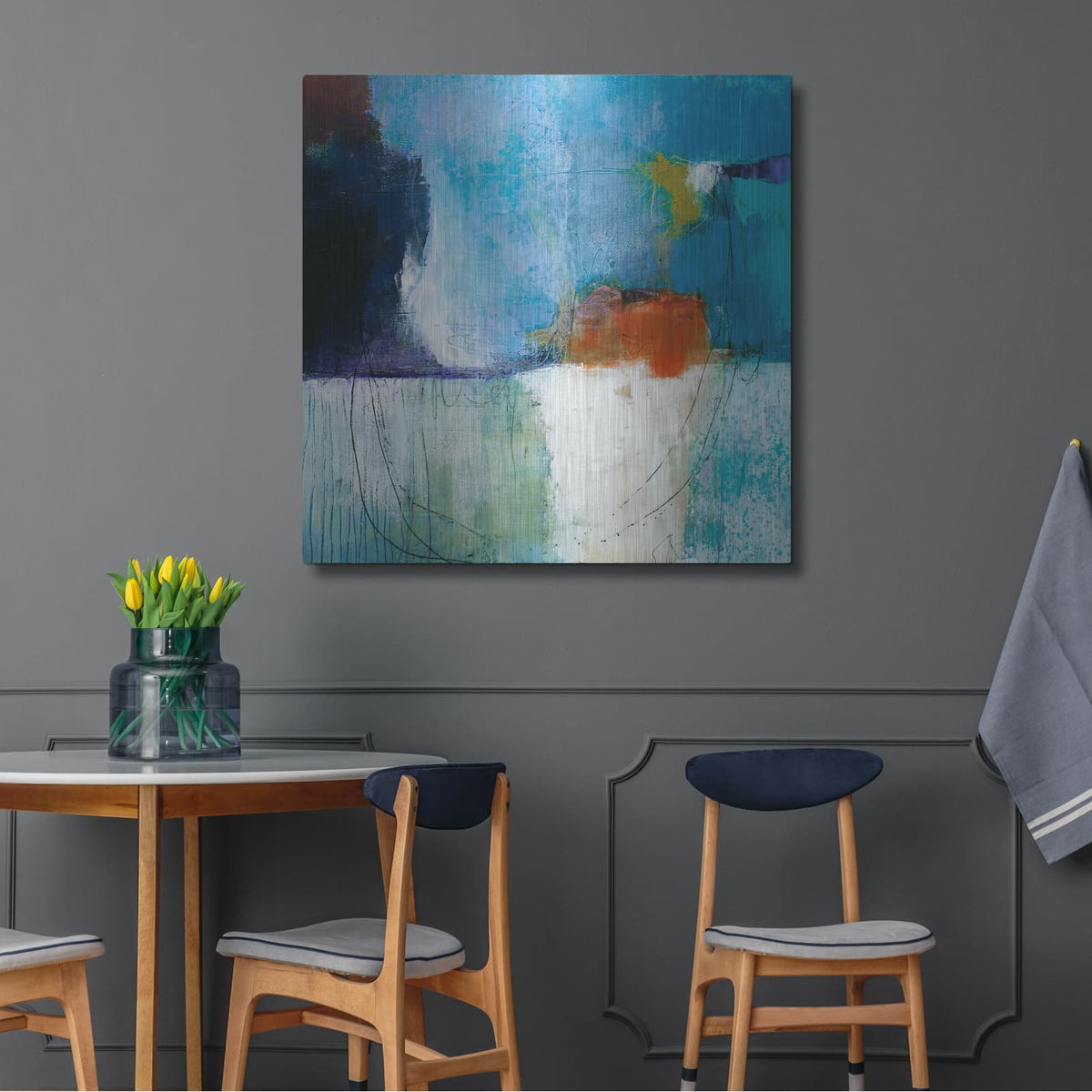 'Faith' by Pamela Beer – Metal Wall Art, 36x36 room view