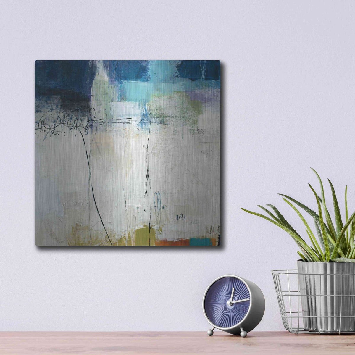 'Promise' by Pamela Beer – Metal Wall Art, 12x12 room view