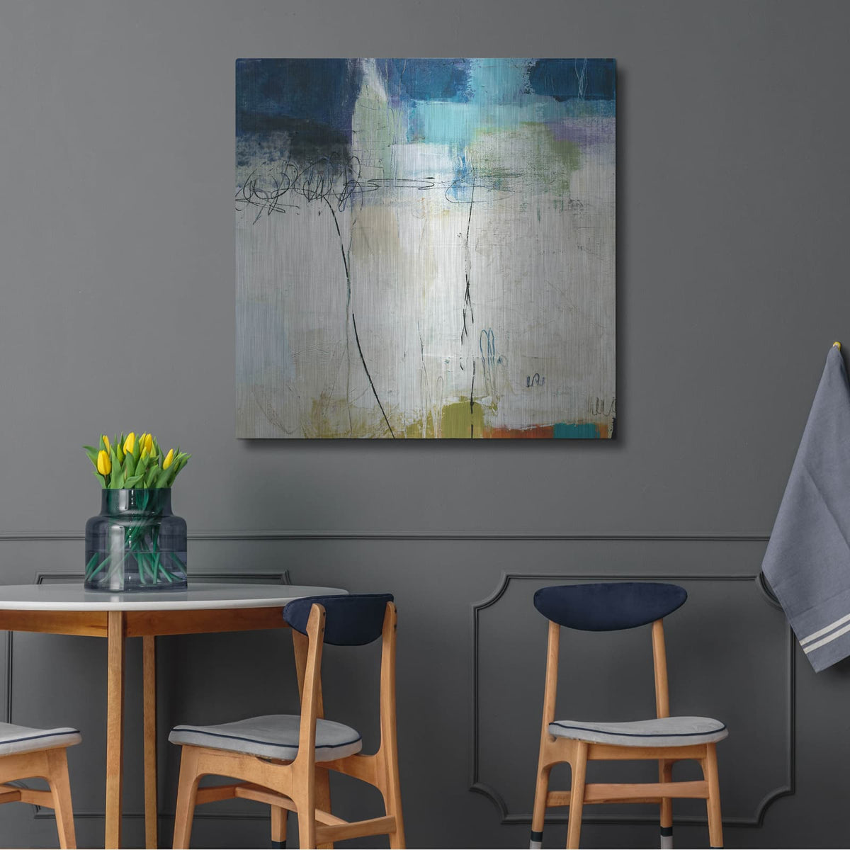 'Promise' by Pamela Beer – Metal Wall Art, 36x36 room view
