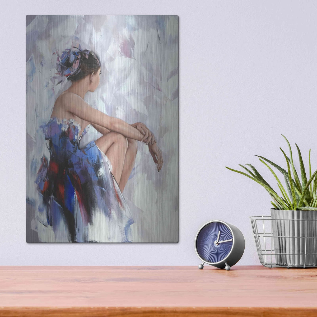 'Behind The Mirror 2' by Alexander Gunin – Metal Wall Art, 12x16 room view