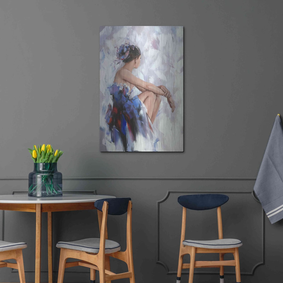 'Behind The Mirror 2' by Alexander Gunin – Metal Wall Art, 24x36 room view