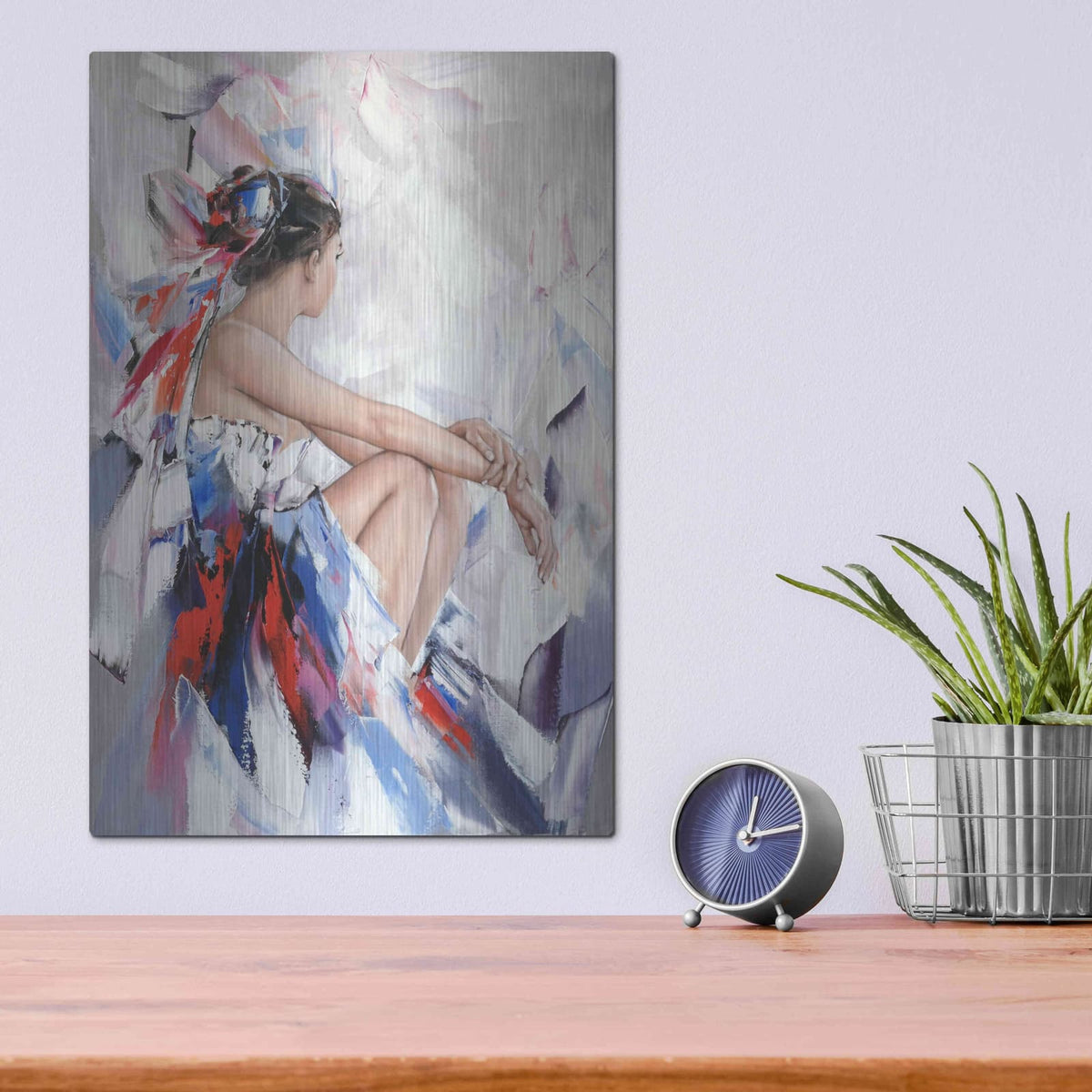 'Behind The Mirror 3' by Alexander Gunin – Metal Wall Art, 12x16 room view