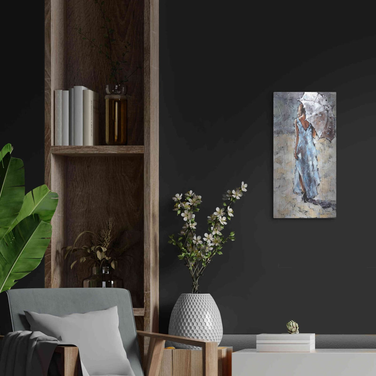 'Daylight' by Alexander Gunin – Metal Wall Art, 12x24 room view