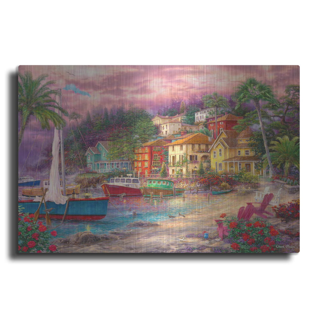 'On Golden Shores' by Chuck Pinson – Metal Wall Art