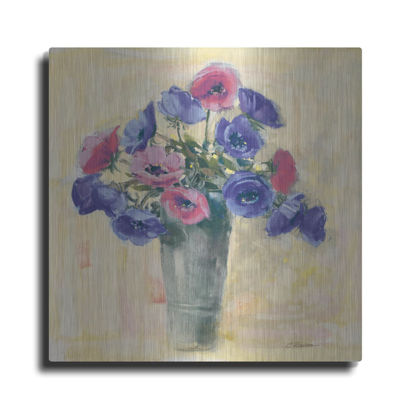 'Anemones I' by Carol Rowan – Metal Wall Art