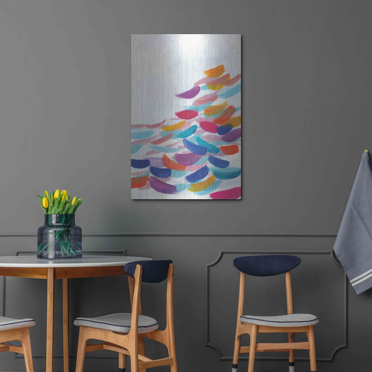 'Drift Bright' by Jo Maye – Metal Wall Art, 24x36 room view