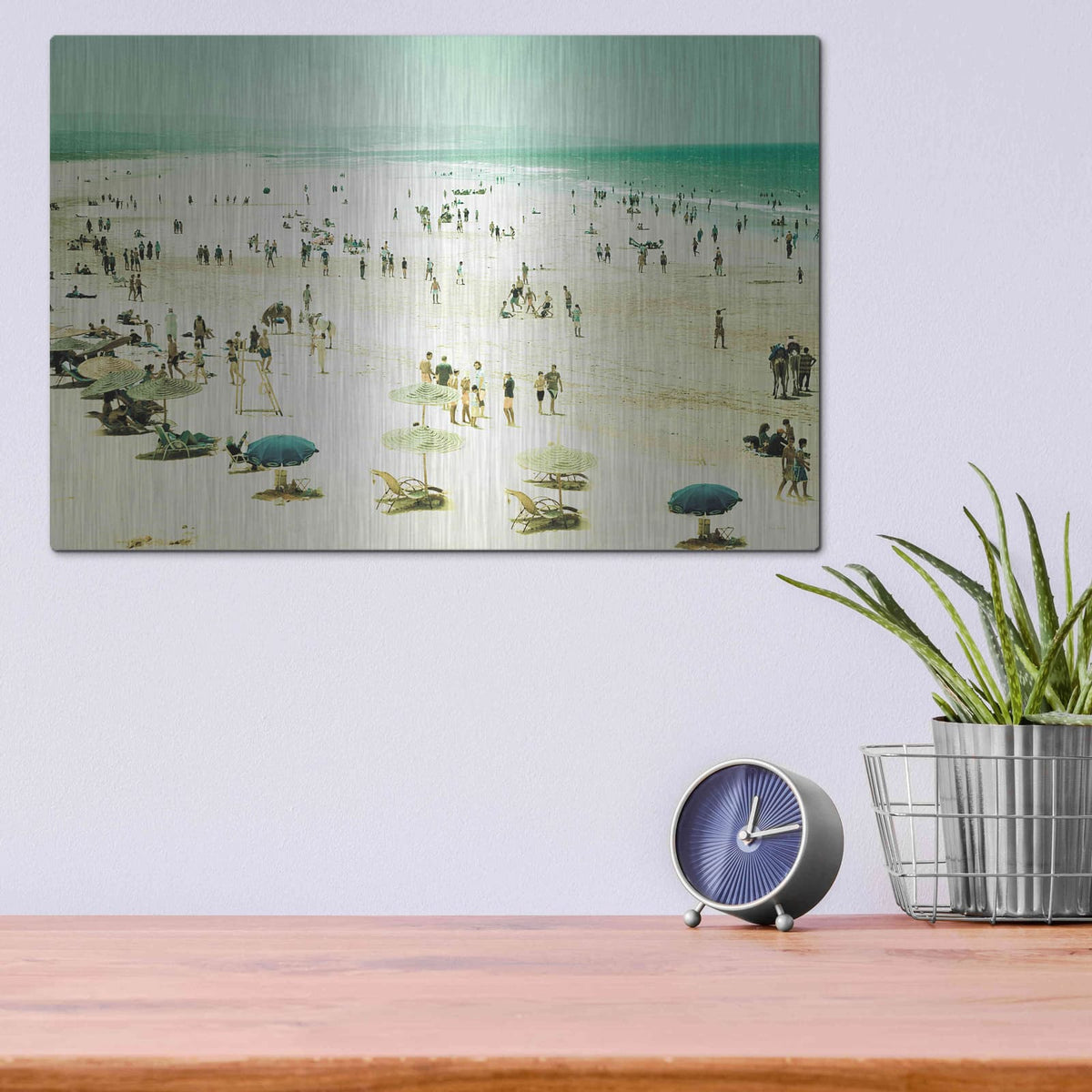 'Caravan Of Dreams' by Keri Bevan – Metal Wall Art, 16x12 room view