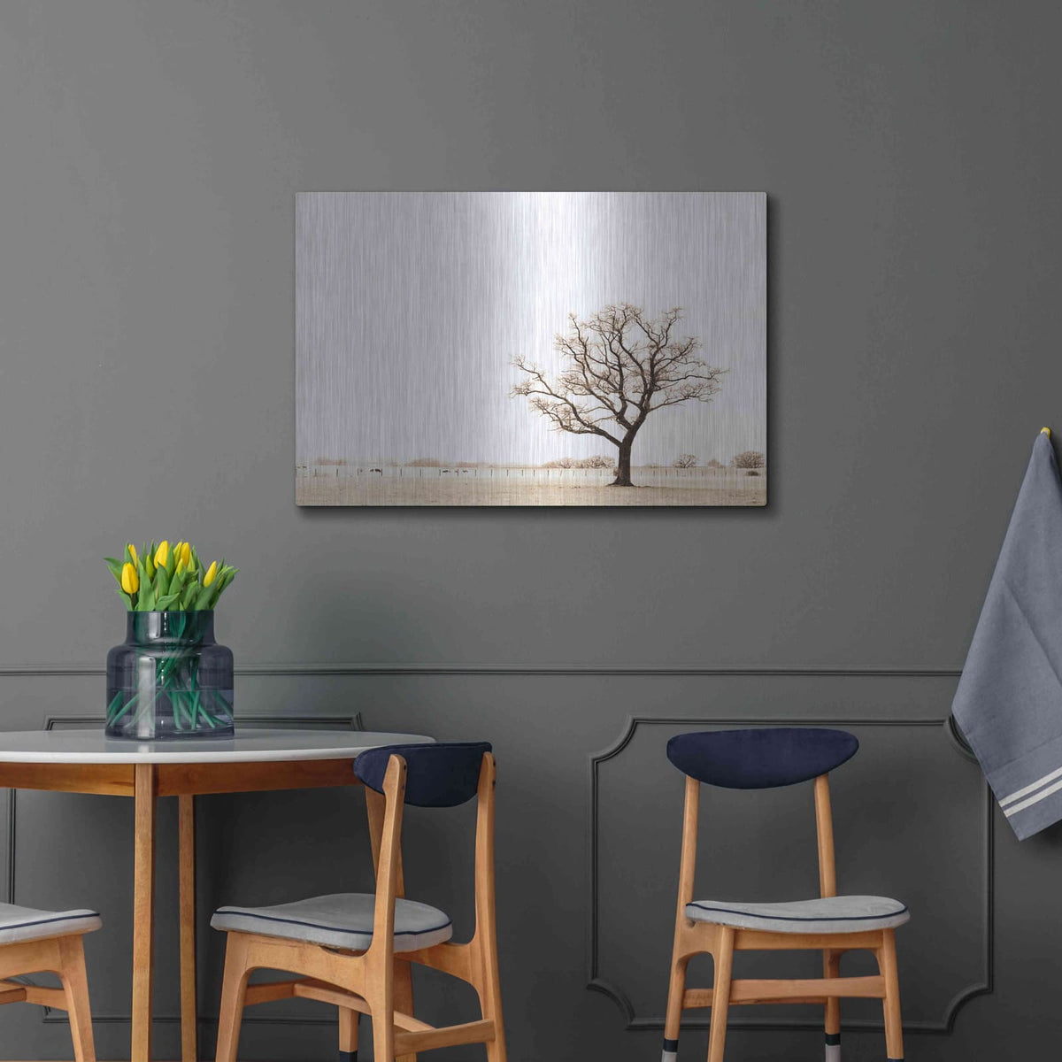 'Bleached Bones Of Winter' by Keri Bevan – Metal Wall Art, 36x24 room view