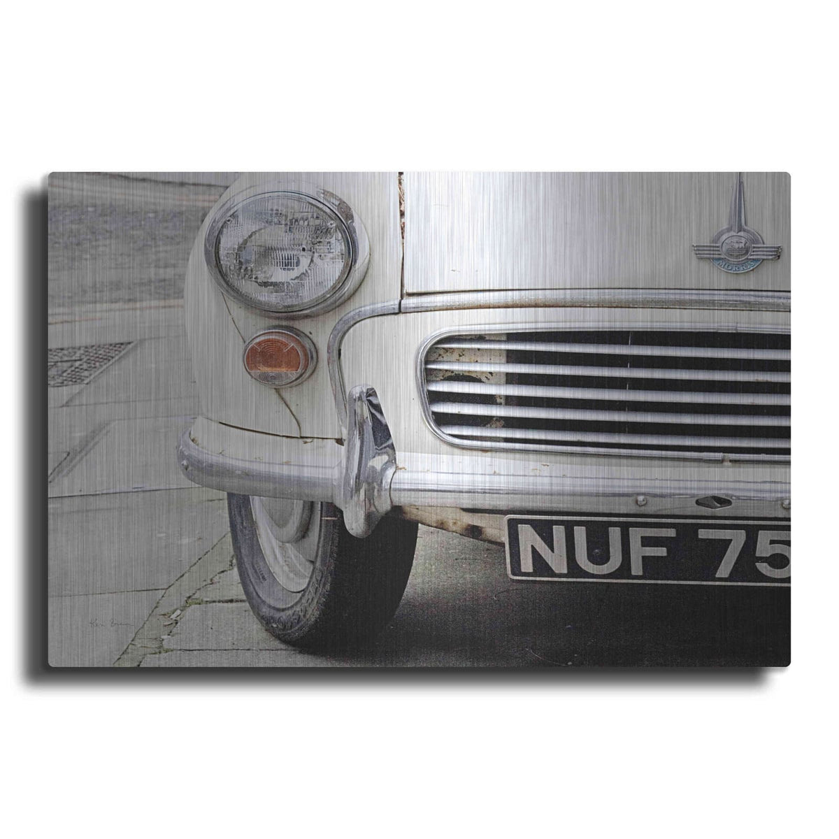'London Traveller' by Keri Bevan – Metal Wall Art