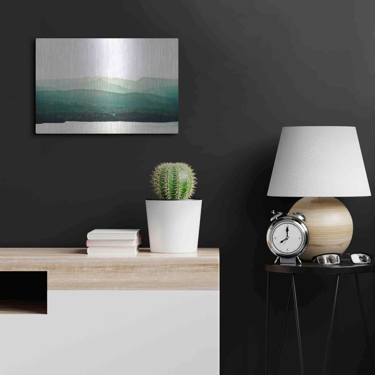 'A Watercolor Wash Of Light' by Keri Bevan – Metal Wall Art, 24x16 room view