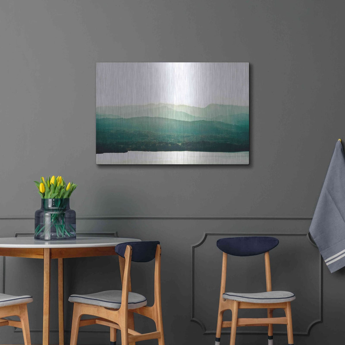 'A Watercolor Wash Of Light' by Keri Bevan – Metal Wall Art, 36x24 room view