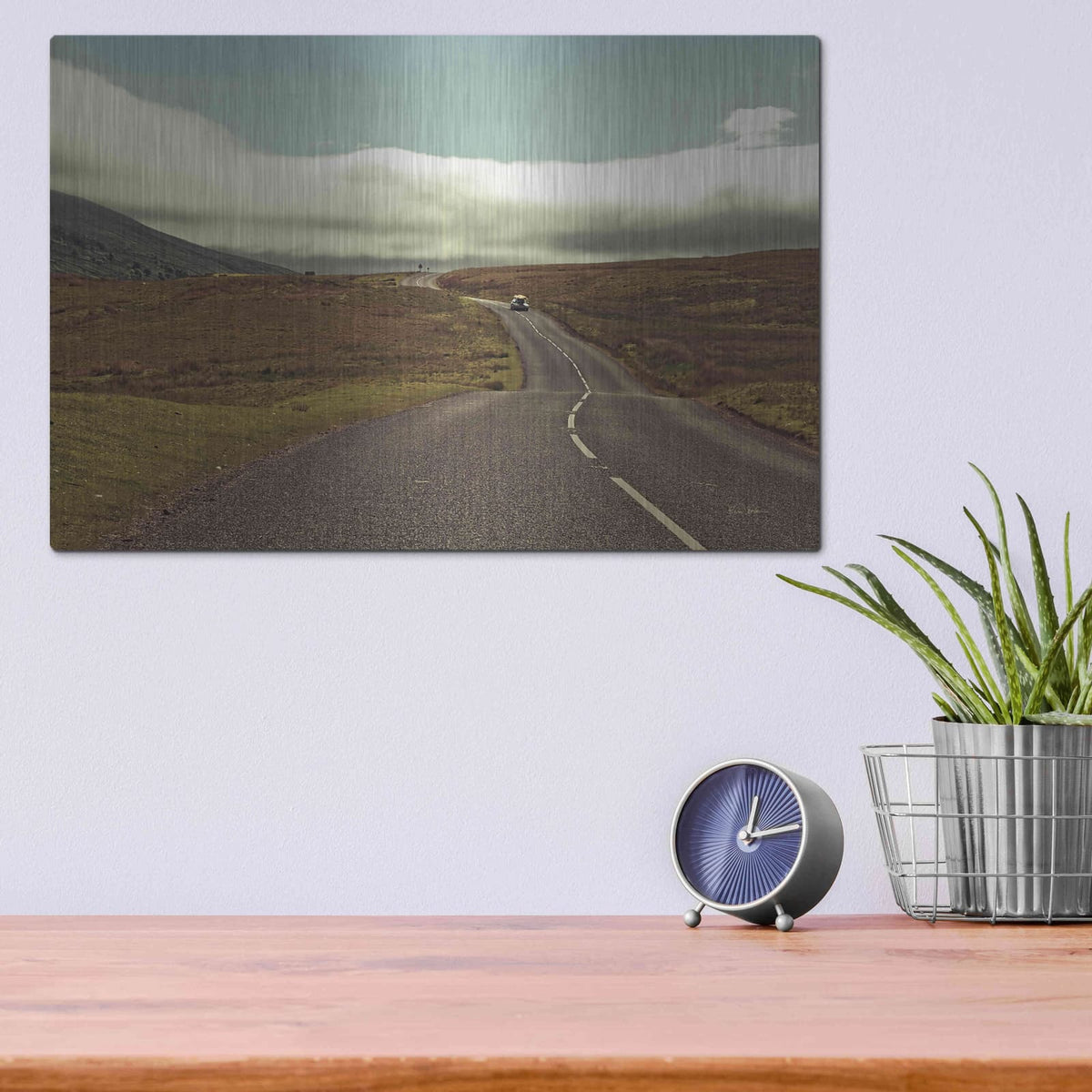 'The Open Road' by Keri Bevan – Metal Wall Art, 16x12 room view