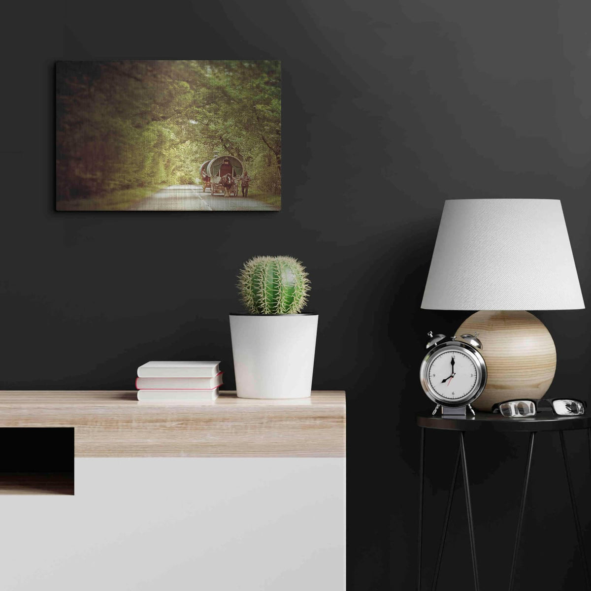 'The Road To Appleby' by Keri Bevan – Metal Wall Art, 24x16 room view