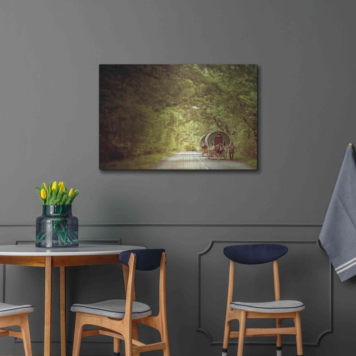 'The Road To Appleby' by Keri Bevan – Metal Wall Art, 36x24 room view