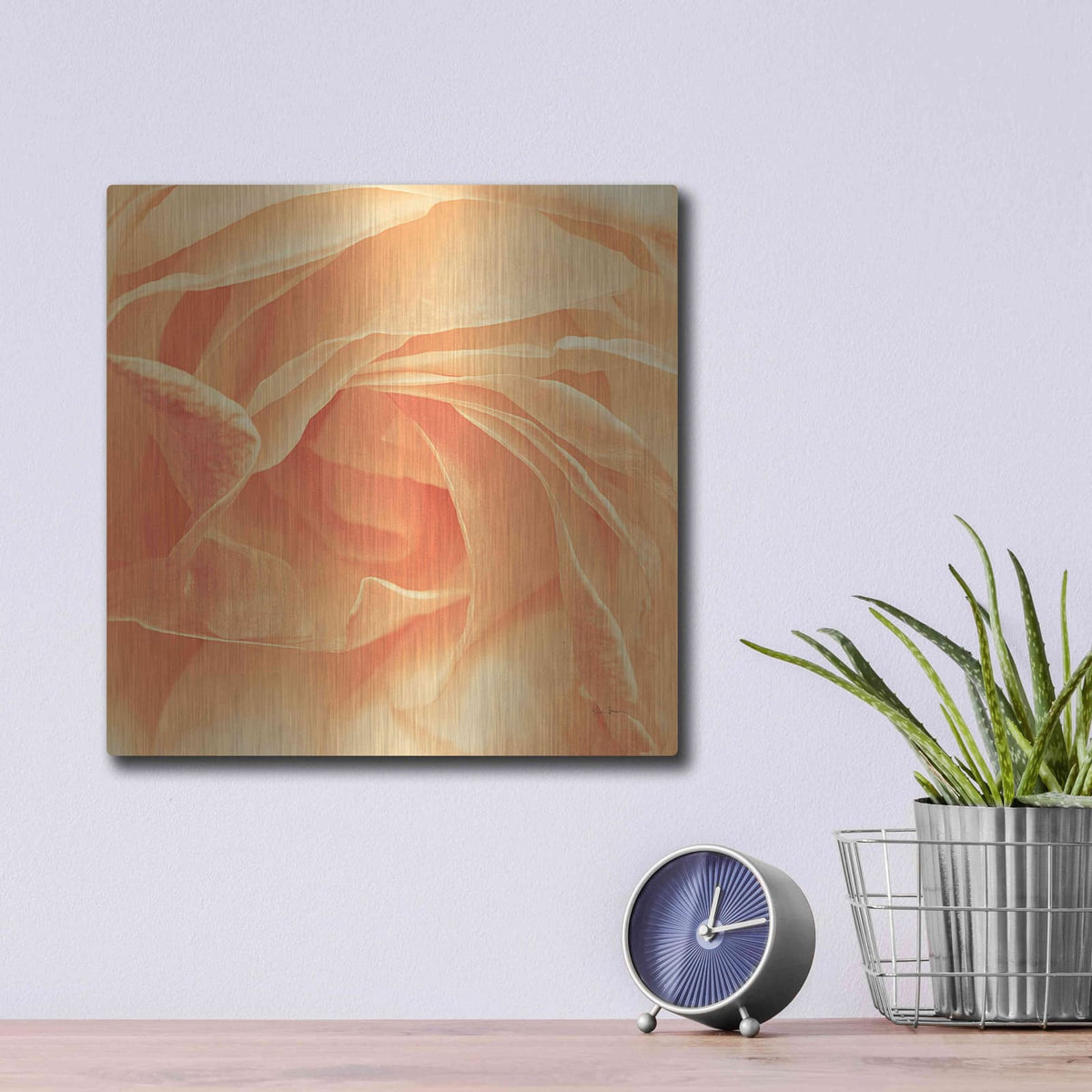 'Georgia' by Keri Bevan – Metal Wall Art, 12x12 room view