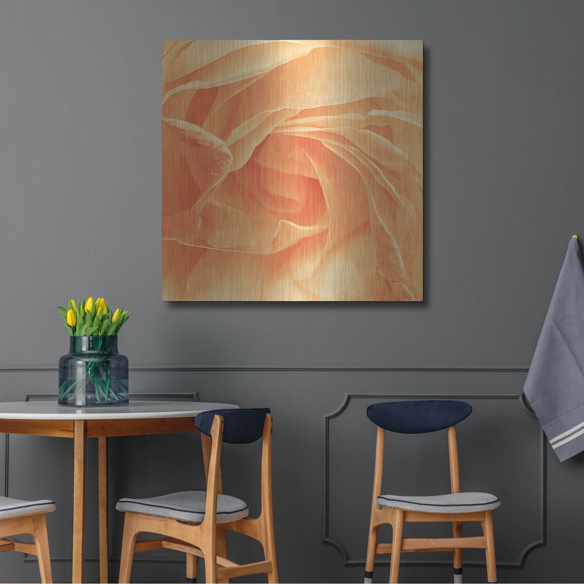 'Georgia' by Keri Bevan – Metal Wall Art, 36x36 room view