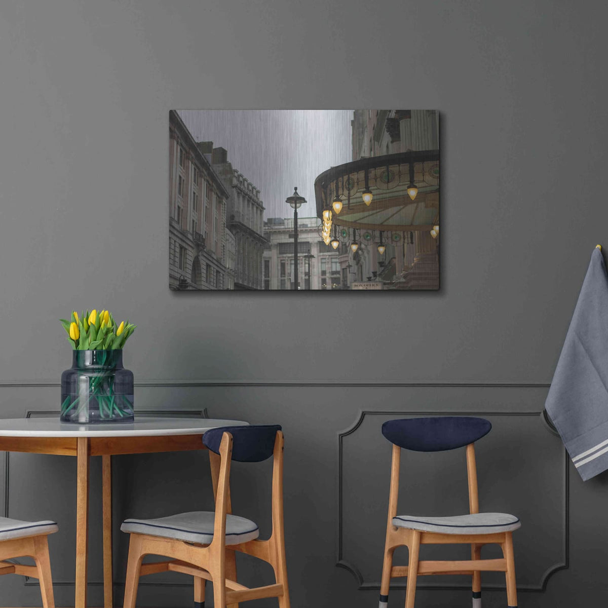 'Palladium' by Keri Bevan – Metal Wall Art, 36x24 room view