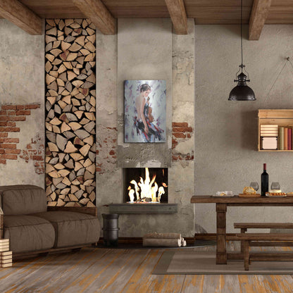 Luxe Metal Art 'Violinist' by Alexander Gunin, Metal Wall Art,24x36