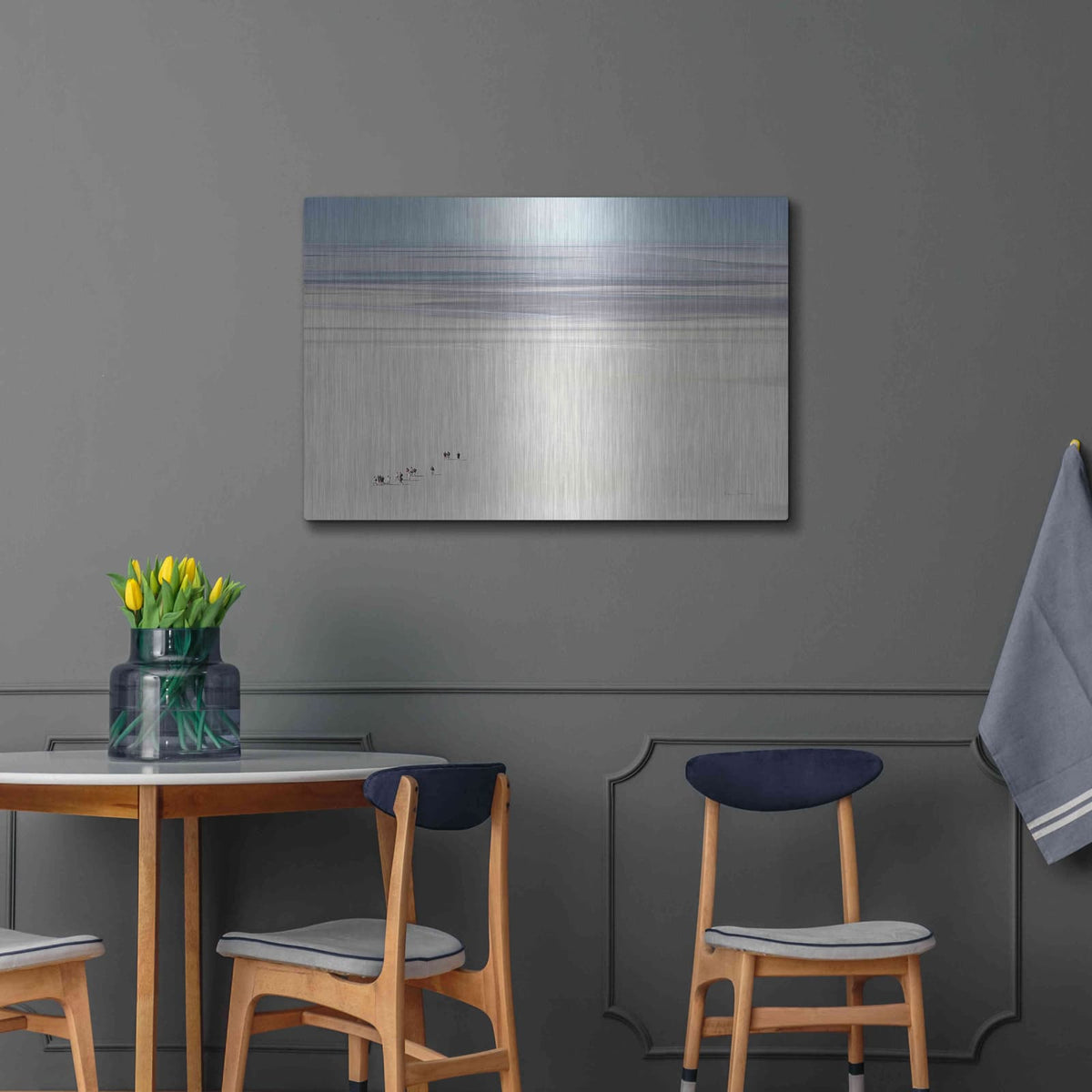 'Caravan In France' by Keri Bevan – Metal Wall Art, 36x24 room view