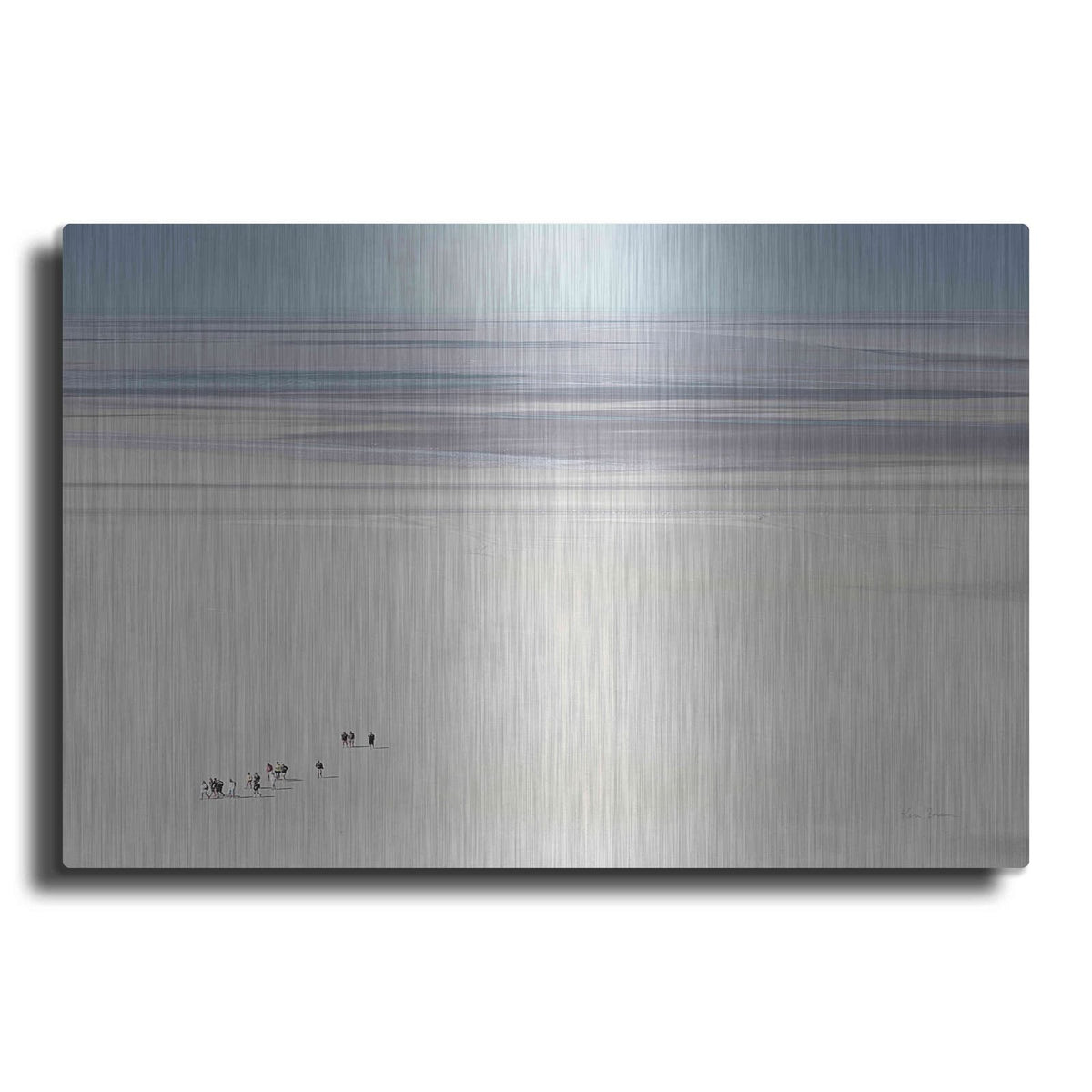 'Caravan In France' by Keri Bevan – Metal Wall Art