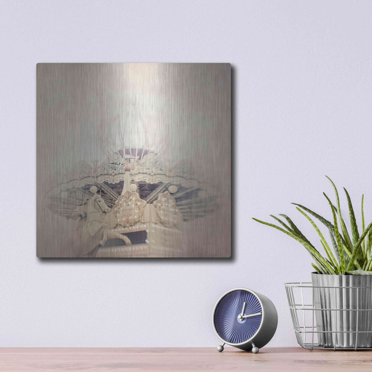 'Storm Riders' by Keri Bevan – Metal Wall Art, 12x12 room view