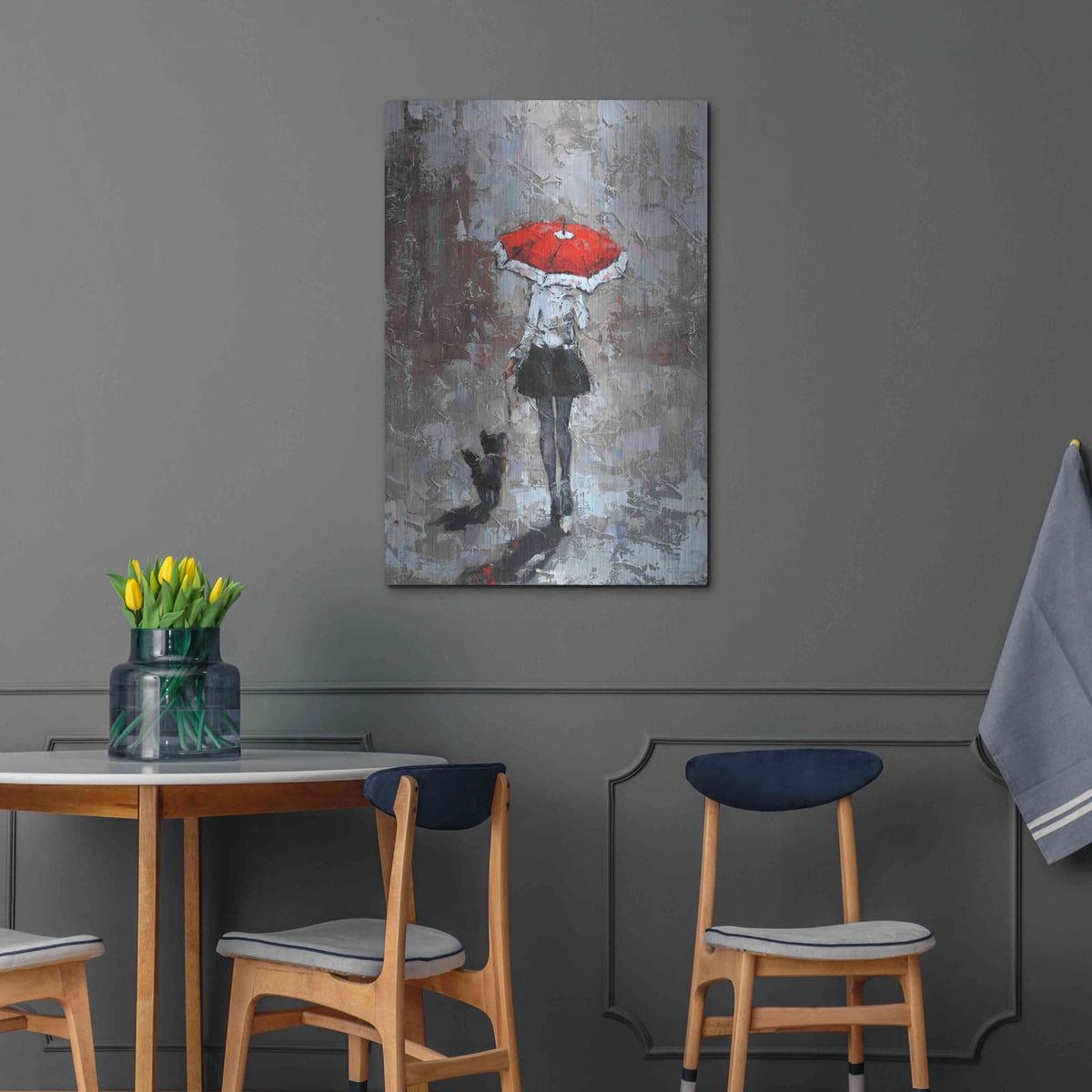 'An Urban Autumn' by Alexander Gunin – Metal Wall Art, 24x36 room view