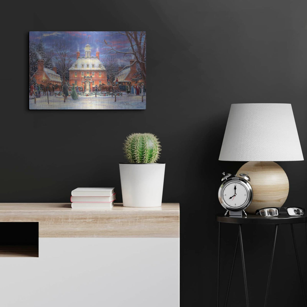 'The Governor's Party' by Chuck Pinson – Metal Wall Art, 24x16 room view