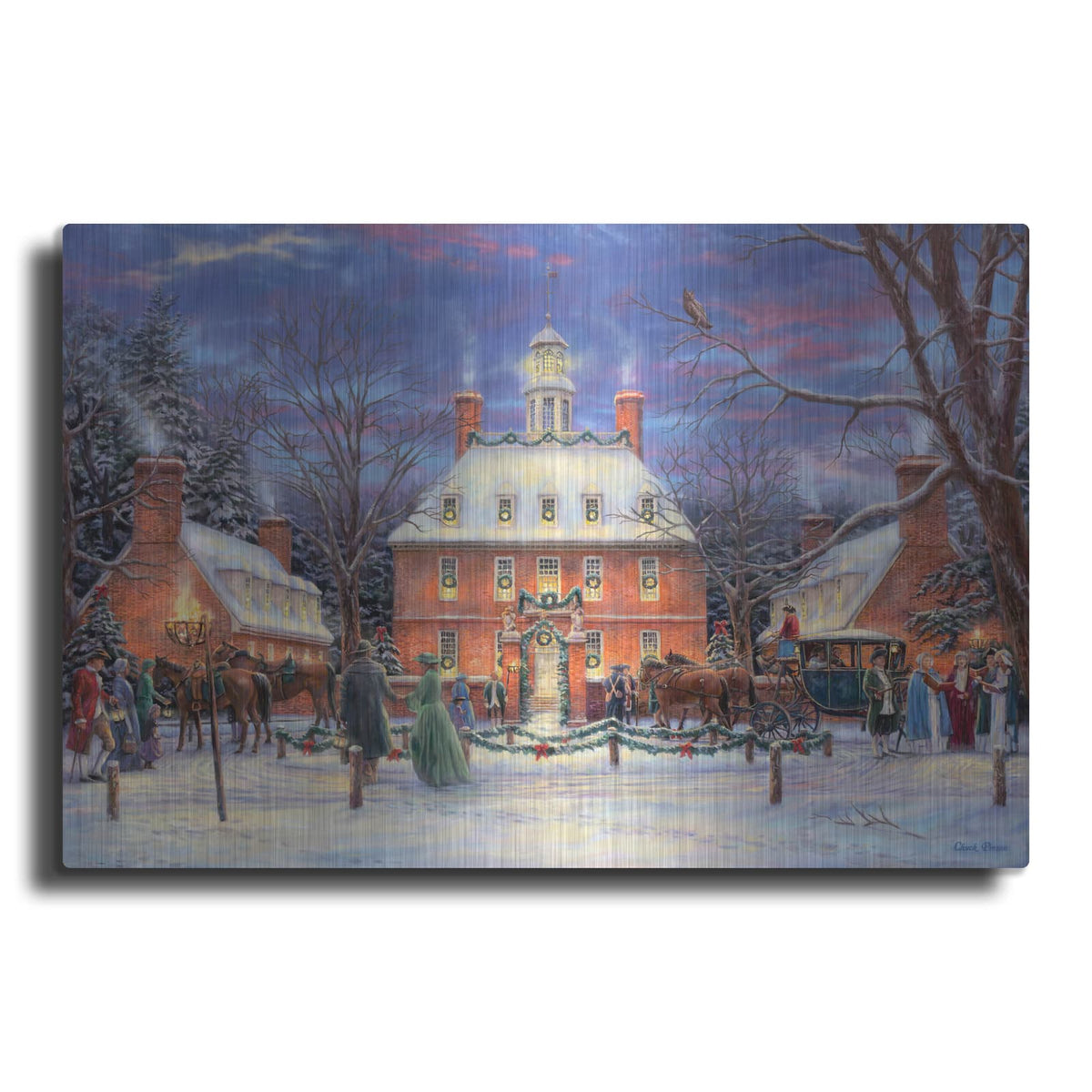 'The Governor's Party' by Chuck Pinson – Metal Wall Art