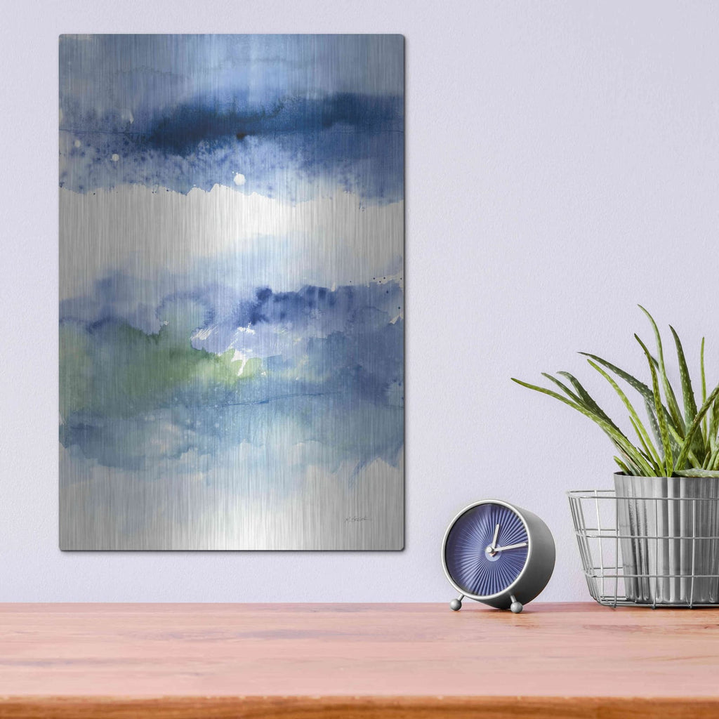 'Midnight At The Lake' by Mike Schick – Metal Wall Art, 12x16 room view