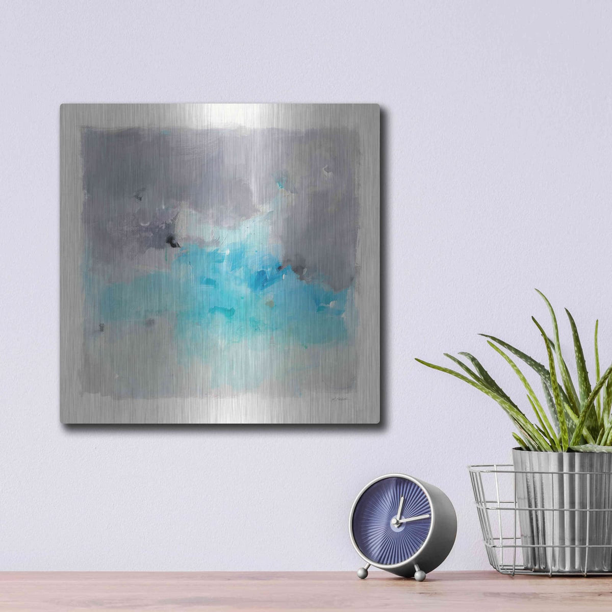 'Spring Chase' by Mike Schick – Metal Wall Art, 12x12 room view