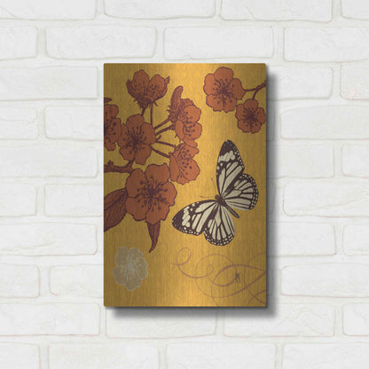 Luxe Metal Art 'Orchard Bloom' by Studio Mousseau, Metal Wall Art,12x16