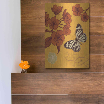 Luxe Metal Art 'Orchard Bloom' by Studio Mousseau, Metal Wall Art,12x16