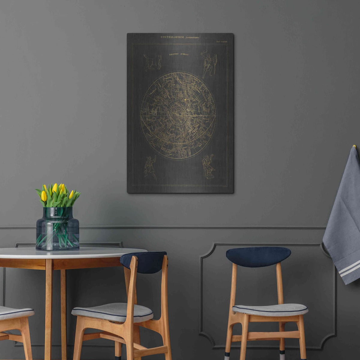 'Costellazioni I' by Wild Apple Portfolio – Metal Wall Art, 24x36 room view