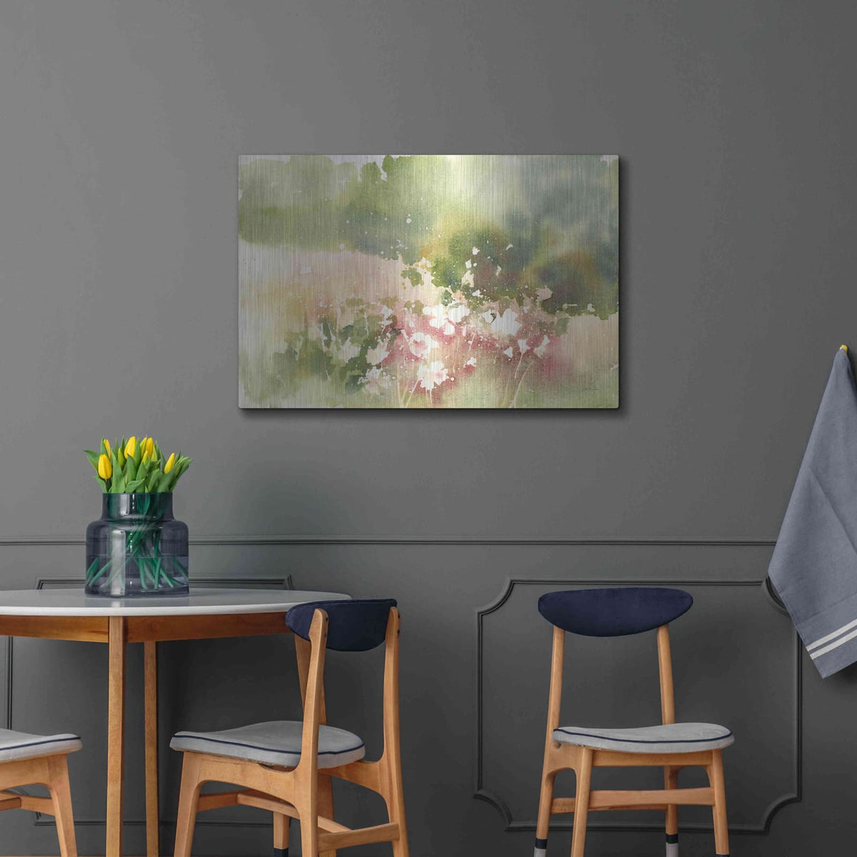 'Floral Field' by Katrina Pete – Metal Wall Art, 36x24 room view