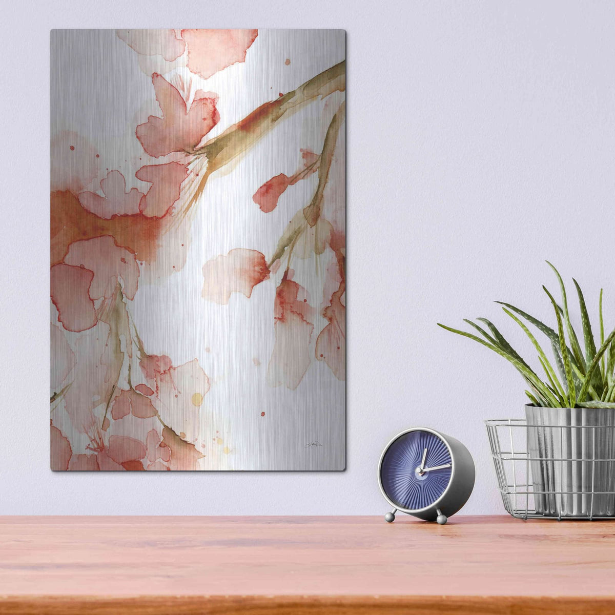 'Blossom I Crop' by Katrina Pete – Metal Wall Art, 12x16 room view
