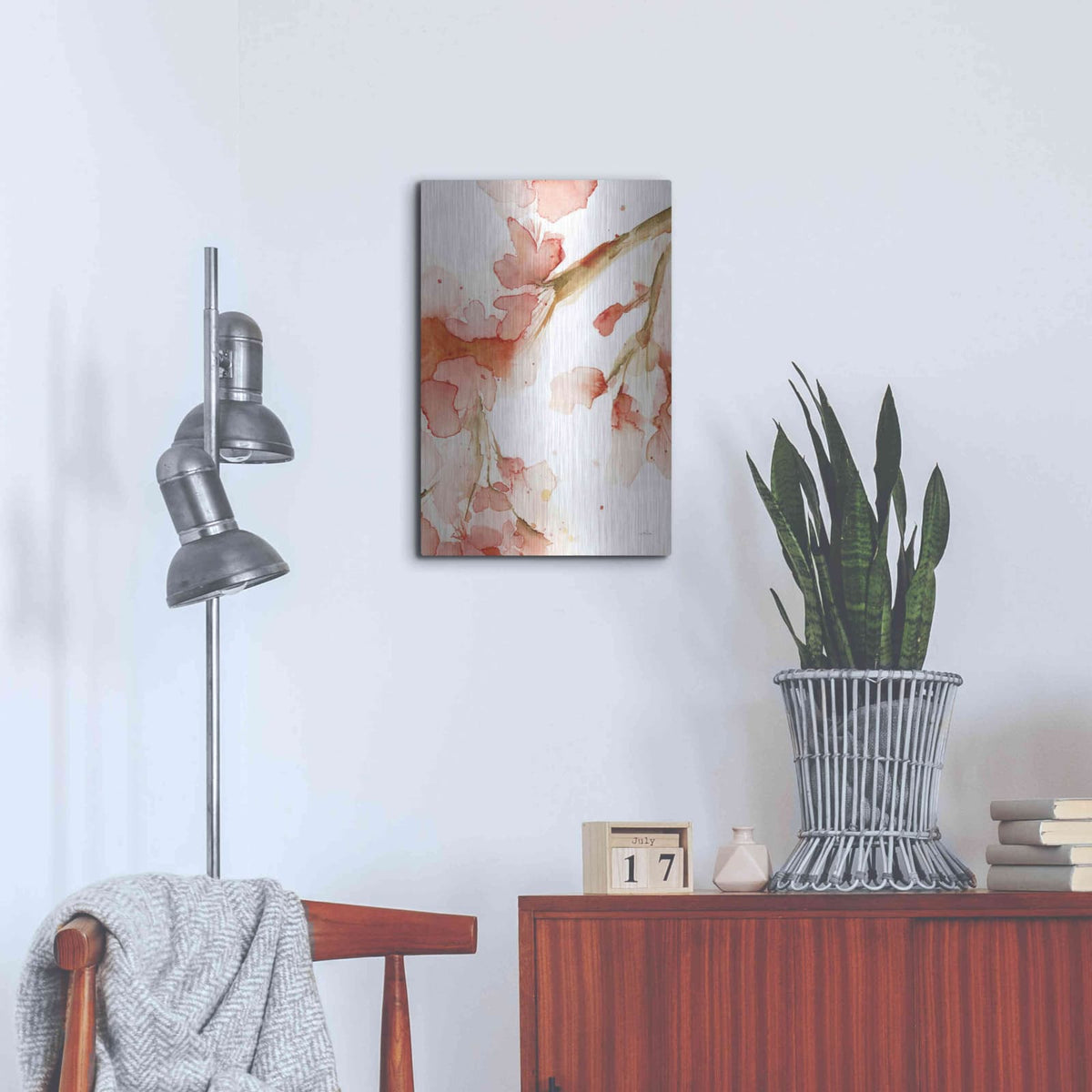 'Blossom I Crop' by Katrina Pete – Metal Wall Art, 16x24 room view