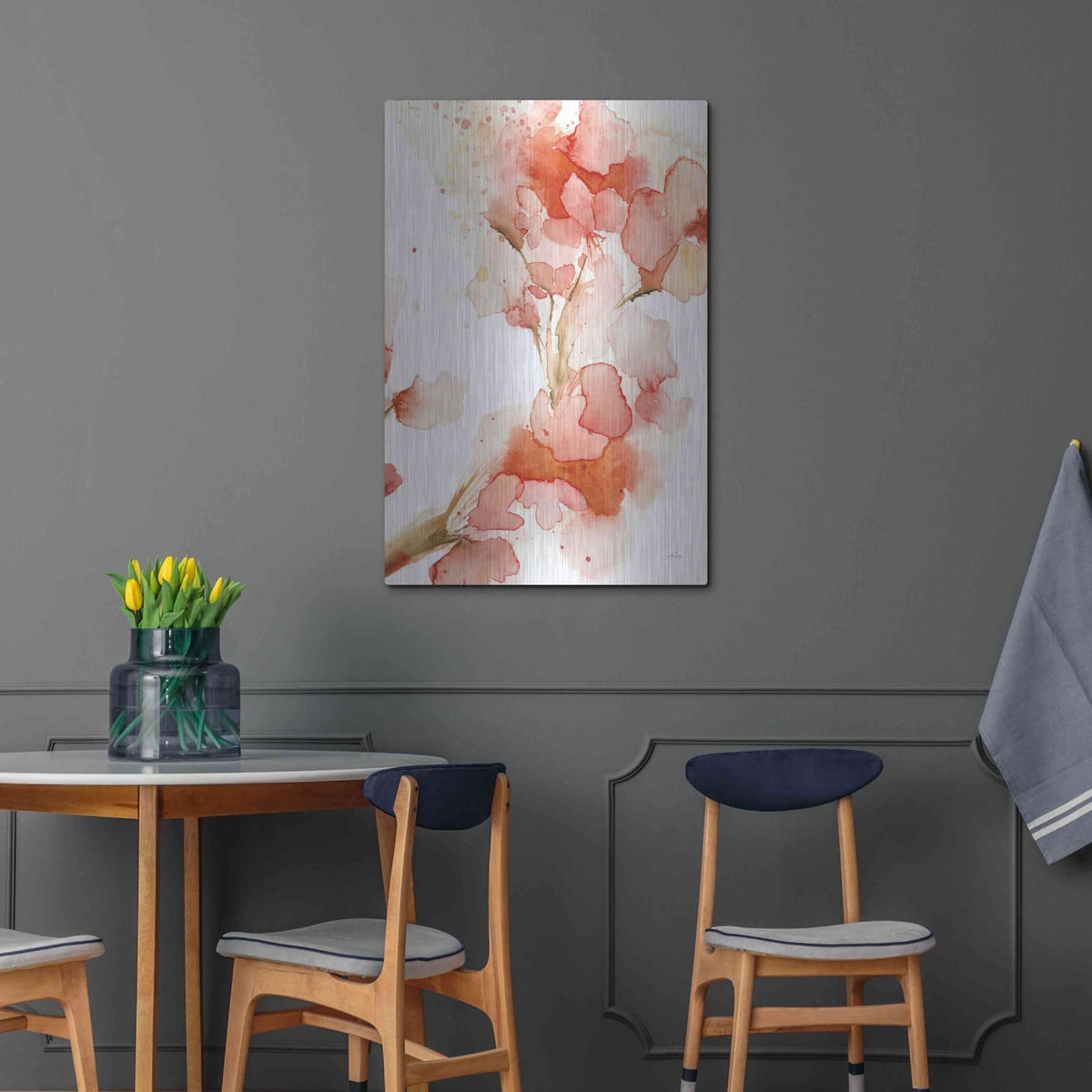 'Blossom II Crop' by Katrina Pete – Metal Wall Art, 24x36 room view
