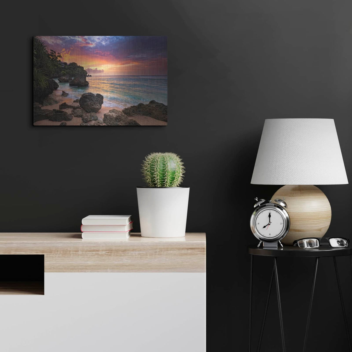 'Bali Vibes' by Jesse Estes – Metal Wall Art, 24x16 room view