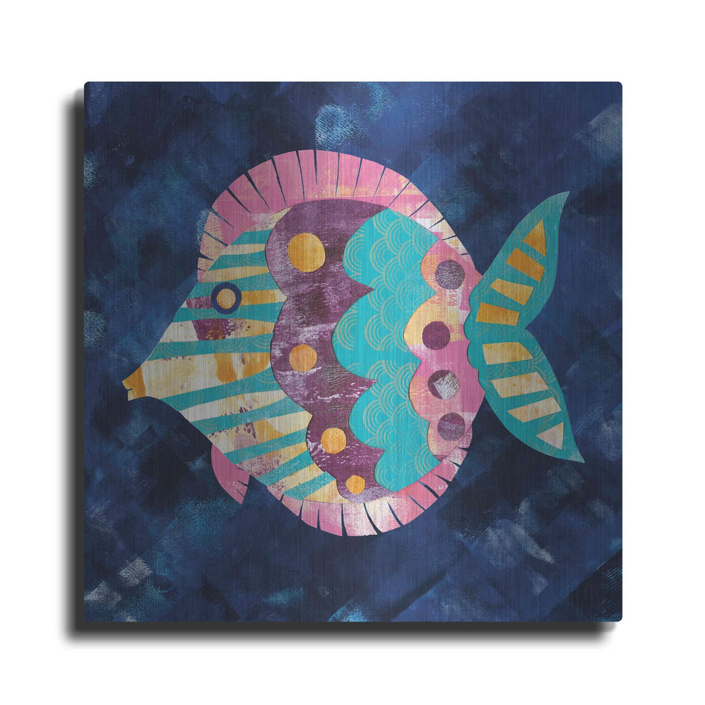 'Boho Reef IV' by Wild Apple Portfolio – Metal Wall Art