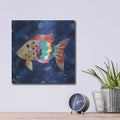 'Boho Reef VI' by Wild Apple Portfolio – Metal Wall Art, 12x12 room view